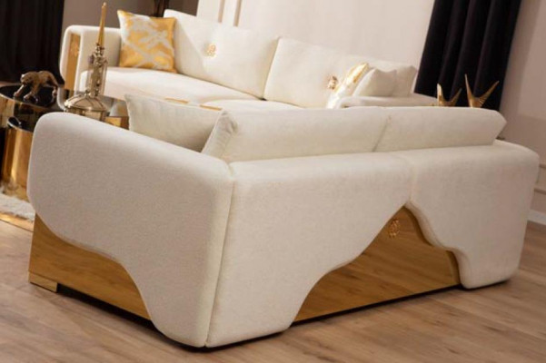 Třísedák Polštář Design Pohovka Moderní 3místná Pohovka Obývacího Pokoje Nábytek Nový.