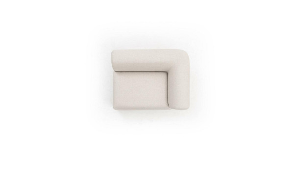 Pohovka Beige Obývací pokoj Moderní Styl Pohovka 6 Míst Sedadlo Nábytek Textil 430 cm