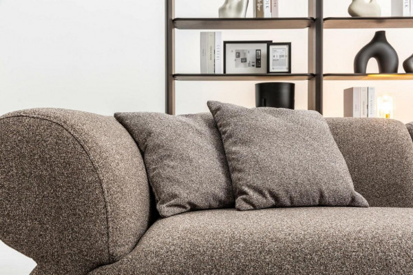 Sedačka Luxus 3místná Šedá Pohovka Obývací pokoj Třímístná sofa 250 cm