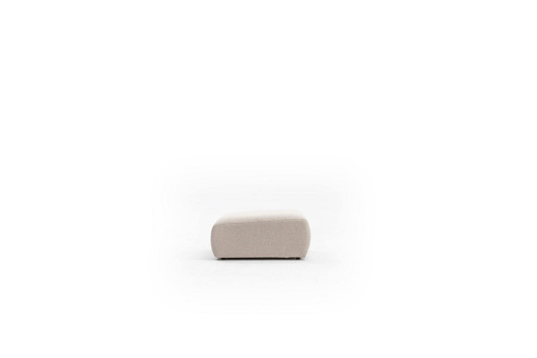 Hocker Beige Obývací Pokoj Čalouněný Textilní Nábytek Nábytek Ottomane Pohovka