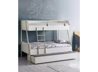 Dětská postel bílá Moderní design dětské postele nábytek pro dětský pokoj