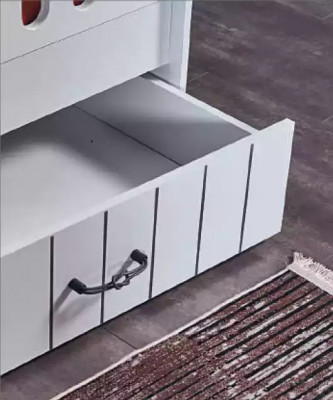 Kojenecká dětská ložnice Ložnice Postýlka Komoda Šatní skříň 3 dílná.