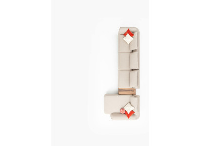 Ecksofa L-Form Wohnzimmer Couch Polstersofa Ecke Garnitur Stoffsofa