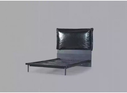 Dětská postel designová mládežnická postel Kovový nábytek s měkkou matrací 120x200cm.