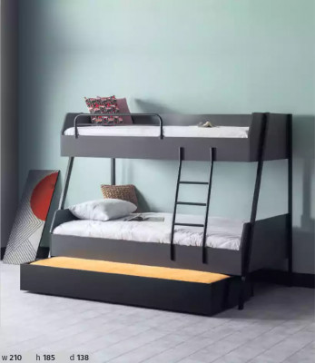 Dětská postel postýlka dětský design moderní postel dětský pokoj postele dřevo