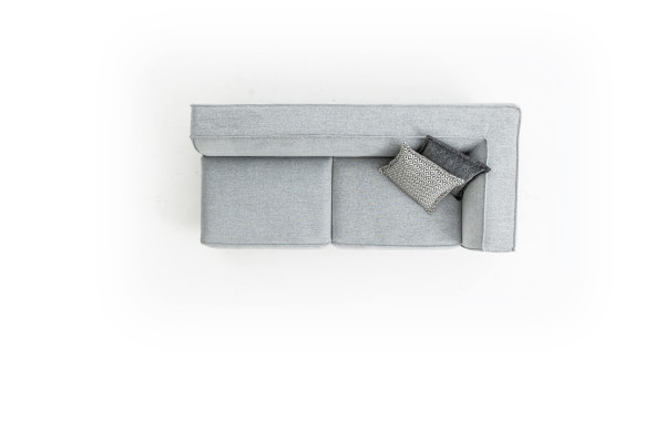 Sofa L Form Pohovka Polštář Obývací pokoj Moderní design Rovná pohovka Textilní Pohovky