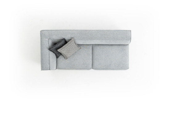 Sofa L Form Pohovka Polštář Obývací pokoj Moderní design Rovná pohovka Textilní Pohovky
