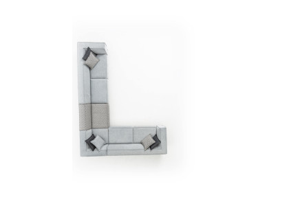 Ecksofa L Form Obývací pokoj Moderní design Pohovky Potah textil 400x310
