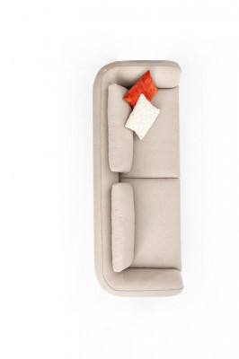 Sedačková sestava obývacího pokoje, 3místná pohovka ve tvaru U, moderní sedací souprava