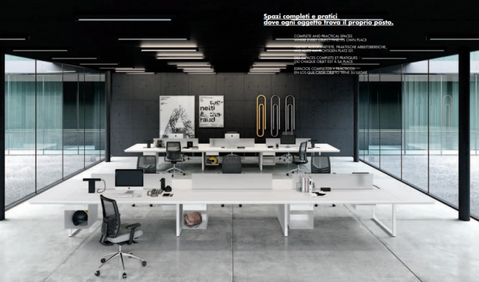 Stůl pro počítač Stůl do kanceláře Pult pro 6 osob Stůl pro notebook Stoly Pracovní stůl Nový