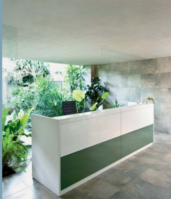 Přijímací pult Stůl k práci Recepce Kancelářský nábytek Příjem The reception desk Office New