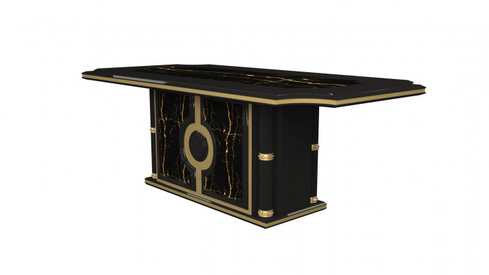 Klasický jídelní stůl 230x114 xxl jídelní stoly Luxusní stůl Nábytek do jídelny