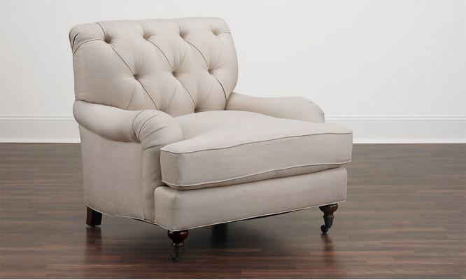 Chesterfield Luxus Pohovka Křeslo Čalouněný Potah Tkanina Garnitury 3+1 Sedadlo Sofy