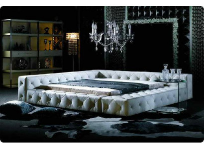 Designer Chesterfield Luxus Vodní postel postele Kompletní systém