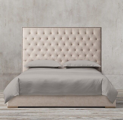 Chesterfield Designer Bed Bedroom Textile Leather Upholstery 140/160/180/200 cm -> Chesterfield design postel ložnice textilie kůže čalounění 140/160/180/200 cm