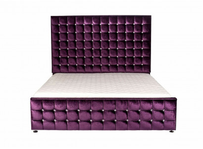 Design Polster Doppelbett Betten Chesterfield Luxus Bett 140/160/180x200cm Neu  Design polstrová manželská postel Chesterfield Luxus postel 140/160/180x200cm Nová