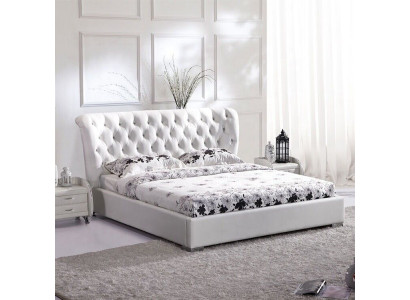 Chesterfield postel ložnice postele textilie 180x200cm samet Big Hotel postele nové