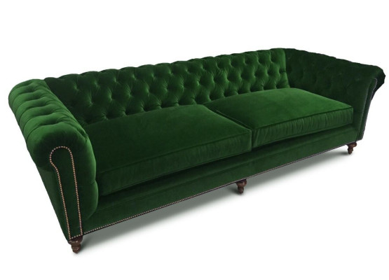 Sofa Luxus Textil Chesterfield Couch Sofas Polster 3 Sitzer Dreisitzer Sofas Neu