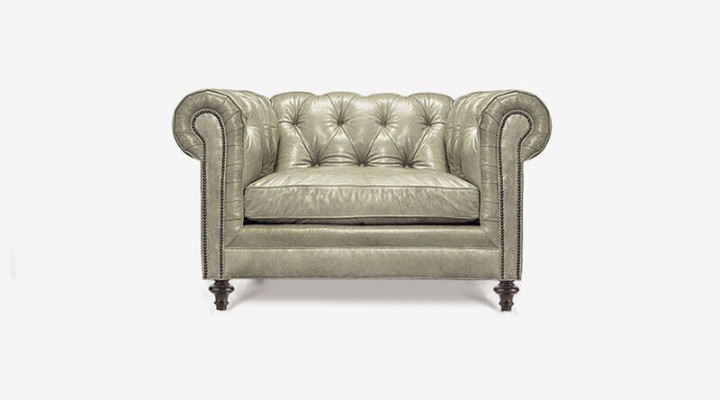 Chesterfield Luxus Pohovka Křeslo Potah Kožená Garnitůra 3+2+1 Posezení Nové
