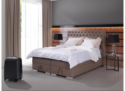 Designer Boxspring postel Dvojlůžko Ložnice nábytek Chesterfield Furniture