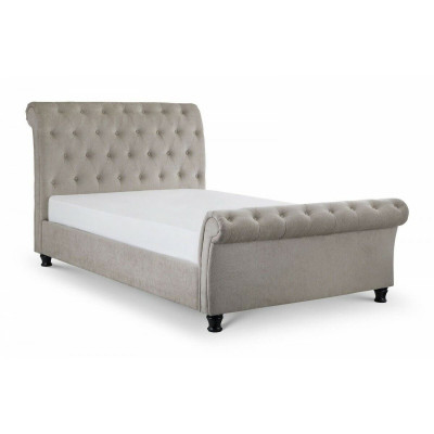 Chesterfield Design Připravitelské anglické postele Šedá 160/180x200 Manželská postel Postele