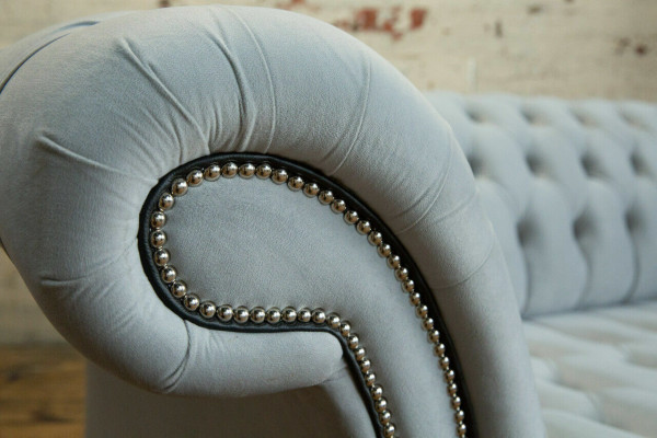 Chesterfield sofa set 3+2 místní velvet garnitura design suites.