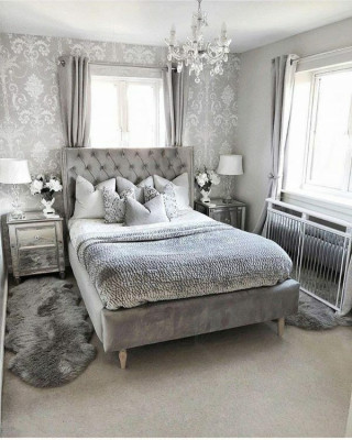 Chesterfield posteľ dizajn spálne Anglické postele 140x200cm Textilný nábytok