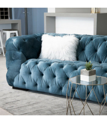 Chesterfield 3místná moderní luxusní pohovka designová obývací souprava tříspací