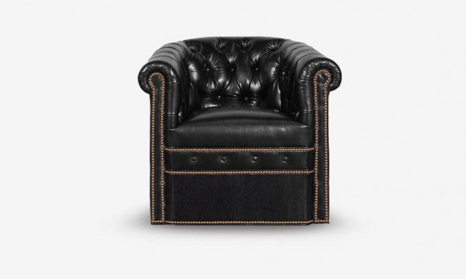 Chesterfield sada sedací soupravy - pohovka, gauč, křesla 3+2+1 - pohledová kůže.
