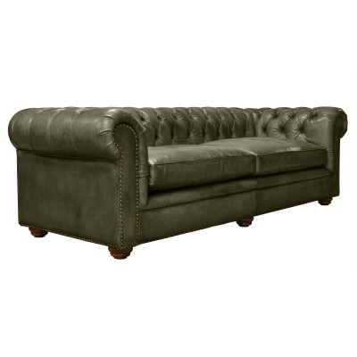 Elegante Wohnzimmer Couch Viersitzer Chesterfield Leder Stoff Couchen Sofa Neu