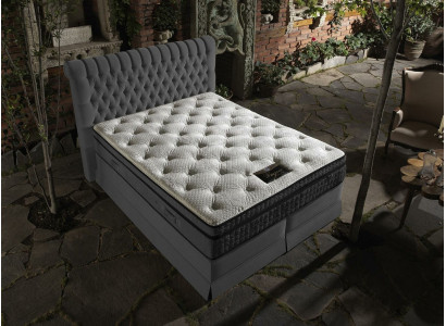 Manželská postel Samt postele Polstrovaný ložnice manželská postel