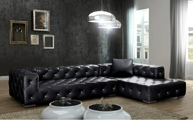 Luxus rohová pohovka Pohovka Obývací souprava Sedací souprava Nový