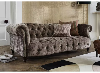 Chesterfield Pohovka Předpokládaná Látka Kůže Pohovky Předpokládaná Garnitura 3 Sedačky
