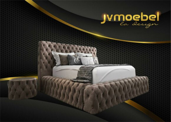 Textilní lůžkoviny Ložnice Nábytek Luxury Moderní postele Chesterfield Boxspring Nové