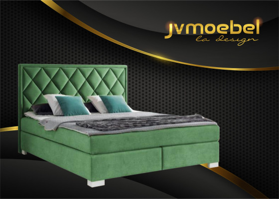 Luxus kontinentální postel potah hotel hnědá postele ložnice nábytek design dvoulůžko