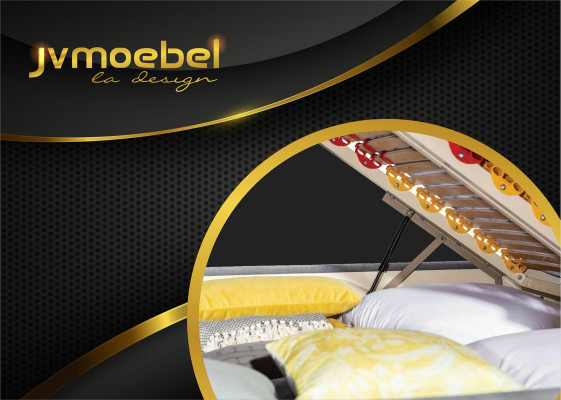 Textilie postele design nábytek moderní luxusní postele polstrování rámeček nový