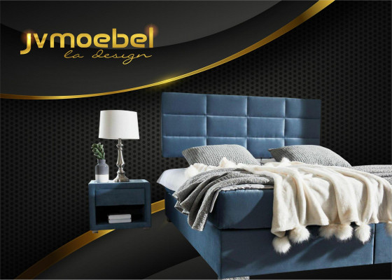 Ložní textilie Ložnice Design Nábytek Moderní Luxusní postele Rám postele Látka Nový