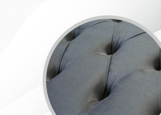 Design Chesterfield látková pohovka křeslo 1.5 Měkké pohovky Klub nové