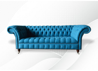 Design Couch Pohovka Potahové Pohovky Tkanina Moderní Sedací Souprava 3 místná Pohovky