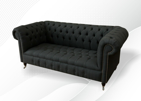 Design pohovka pohovky sedací souprava látkové moderní garnituře 3-sedačka polštáření