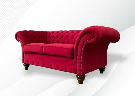 Pohovka 2místná Pohovka Design Čalouněná Moderní Textilní Látka Funkce Rozkládací Pohovky Nová