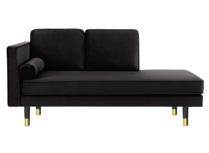 Chaiselongue kreativní nábytek Nová obývací pokoj moderní design černá pohovka
