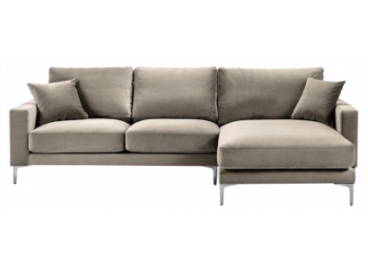 Beige rohová sedačka látková designová pohovka čalouněná pohovka pohovky rozkládací sedací souprava nová