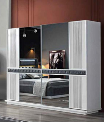 Šatní skříň Skříň Luxus Dřevo Skříně Design Nábytek Ložnice