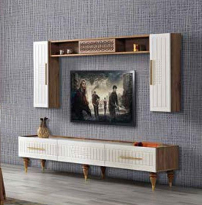Stojan TV Sideboard Skříň Obývací pokoj Dřevo Komody Nábytek