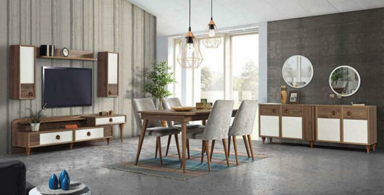 RTV nízká skříň do obývacího pokoje Nábytek Sideboard Polička Regál TV skříň