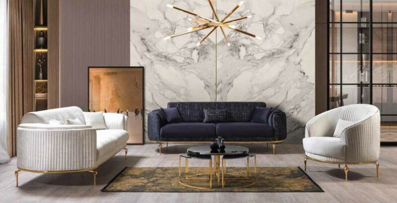 Luxus křeslo jednolůžko Pohovka Potah Nábytek Relaxační Klub Designerská Pohovka