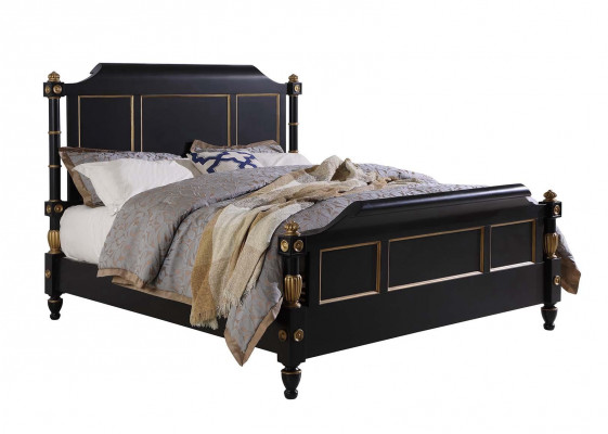 Ložnice Dřevěná postel Skutečné dřevo Postel Hotel 180x200 Styl Masivní nábytek Postele