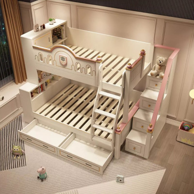 Dětská postel patrová postel dětská postel palanda design moderní postel dětský pokoj postele.