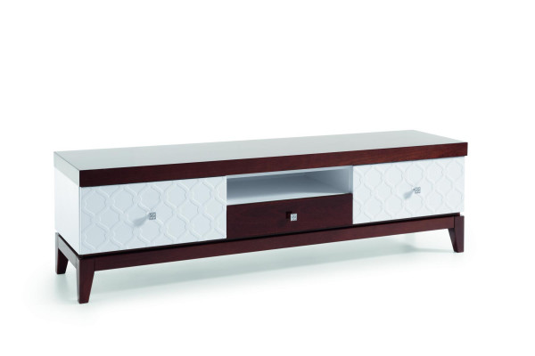 Klasická lesklá skříňka RTV Sideboard TV Board Designer Wall